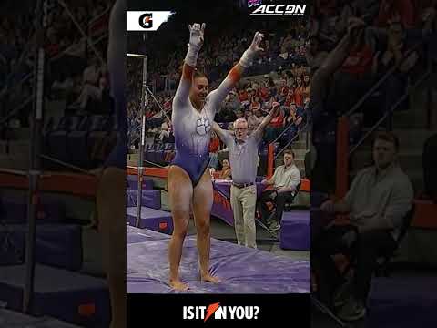 A career high 9.900 for Quinn Kuhl on bars! 🤩 #clemson #clemsontigers #gymnasticsbars #gymnast