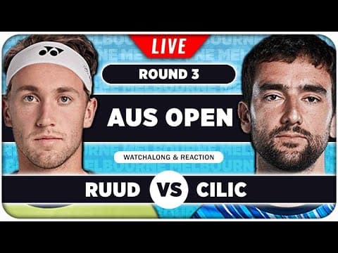 SHELTON vs VACHEROT • Australian Open 2026 • LIVE Tennis Watchalong