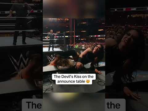 On the announce table 🤯 #SurvivorSeries