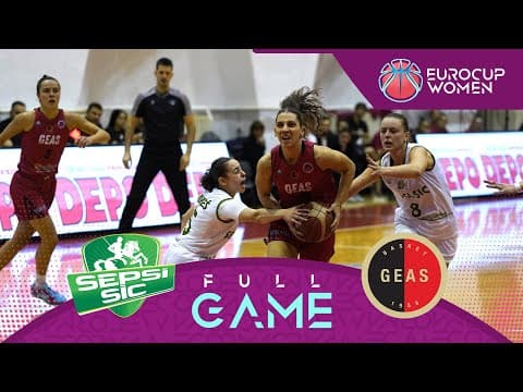 LIVE - ACS Sepsi-SIC v GEAS | EuroCup Women 2025-26 | Regular Season