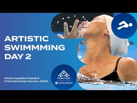 Artistic Swimming | Day 2 | World Aquatics Masters Championships Kyushu 2023