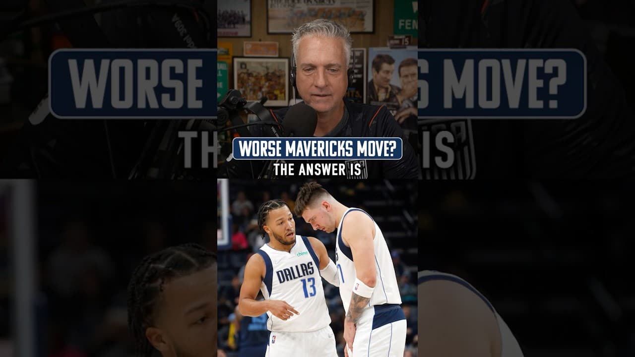 Which is the worse Mavs decision: trading Luka Doncic or letting Jalen Brunson walk? 🤔