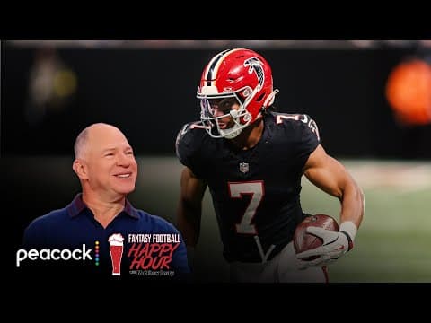 Bijan Robinson headlines fantasy rankings for 2026 | Fantasy Football Happy Hour | NFL on NBC