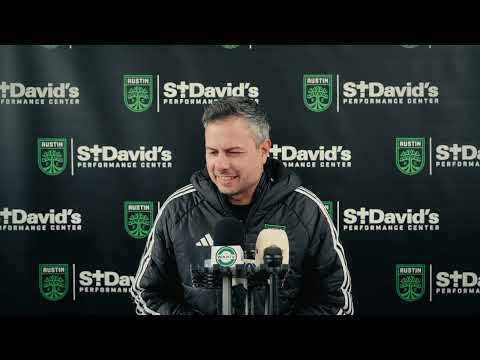 Austin FC Media Availability: January 22, 2026