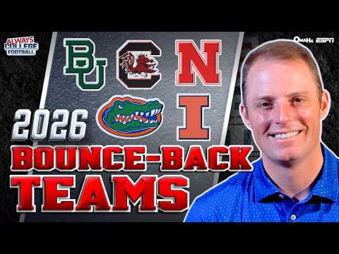 Bounce back seasons for South Carolina, Florida, Nebraska & more | Always College Football