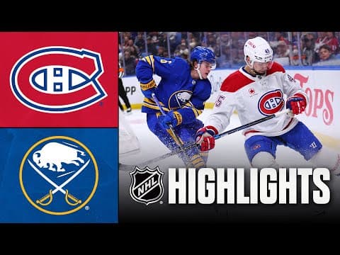 Canadiens vs. Sabres | NHL Highlights | January 31, 2026
