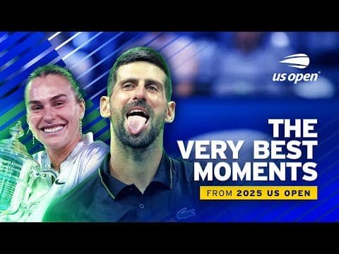 The Very Best Moments from 2025 US Open