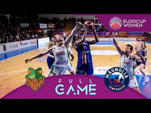 LIVE - Zabiny Brno v Magnolia Basket Campobasso | EuroCup Women 2025-26 | Regular Season