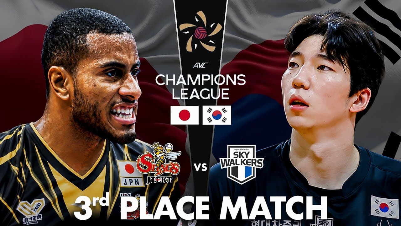 Capital SkyWalkers 🇰🇷 vs Stings Aichi 🇯🇵 | Highlights | AVC Champions League 2026 | Bronze Match