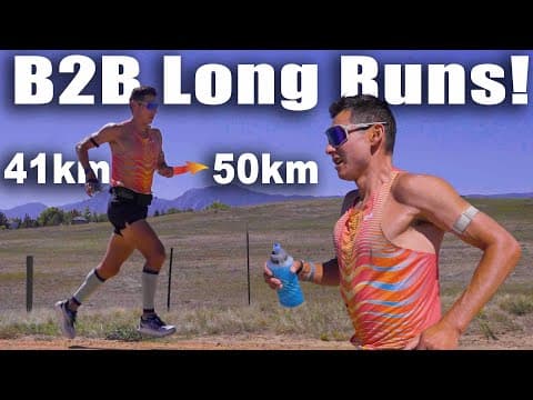 Training for the 100-mile (160km) 2025 Javelina Jundred Ultra: EP. 2 "B2B Long Runs" Sage Canaday