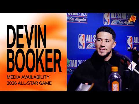 Devin Booker All-Star Game Media Availability | Phoenix Suns