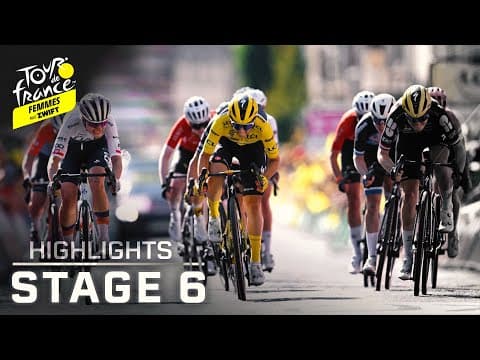 Tour de France Femmes 2025, Stage 6 | EXTENDED HIGHLIGHTS | 7/31/2025 | Cycling on NBC Sports