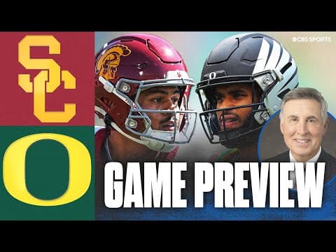 No. 17 USC vs No. 8 Oregon Preview with Gary Danielson | College Football Week 13