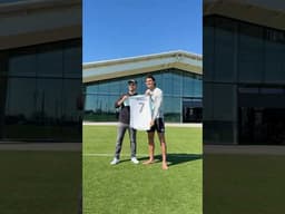 From the track, to the pitch. Best of luck this weekend, Daniel Suárez! ⚽️🏁