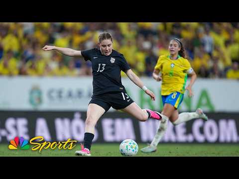 Highlights: USWNT vs. Brazil (En Español) | 6/9/26 | NBC Sports