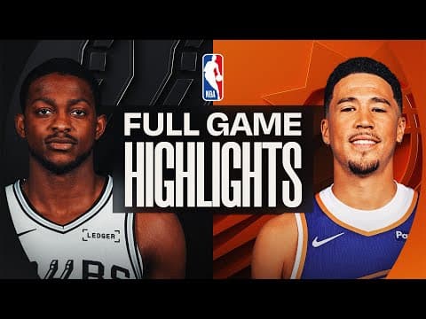 SPURS at SUNS | FULL GAME HIGHLIGHTS | November 23, 2025