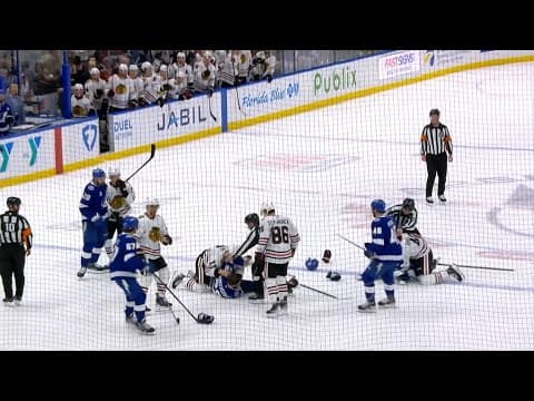 Nick Foligno Drops The Gloves With Zemgus Girgensons