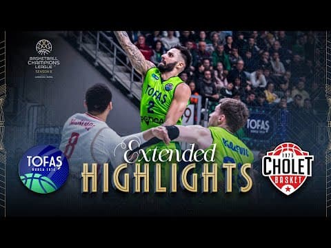 Tofas Bursa v Cholet Basket | Full Game Highlights | #BasketballCL 2025-26