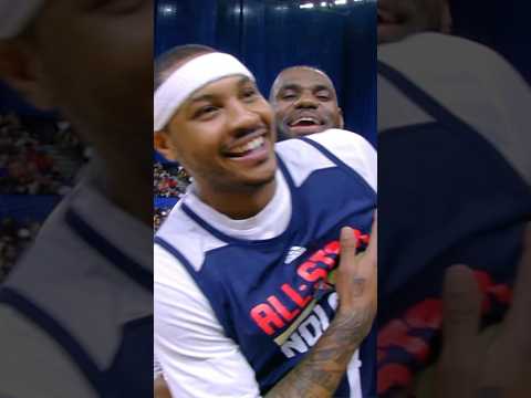When LeBron James Interrupted Carmelo’s All-Star Interview in 2017