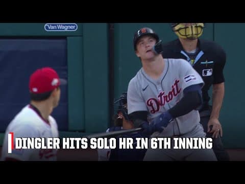 Dillon Dingler hits go-ahead HR for Tigers in 6th inning | ESPN MLB