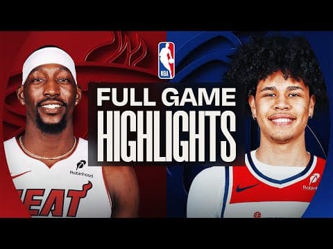 HEAT at WIZARDS | FULL GAME HIGHLIGHTS | February 8, 2026