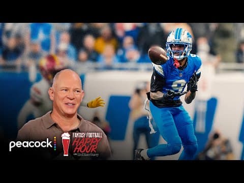 Williams' expanded Lions role could impact St. Brown | Fantasy Football Happy Hour | NFL on NBC