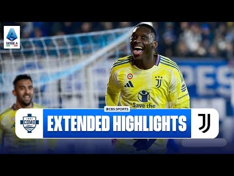 Como vs. Juventus: Extended Highlights | Serie A | CBS Sports Golazo