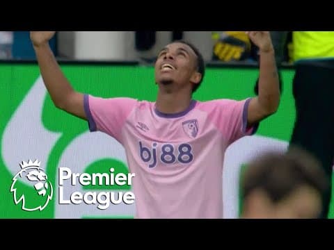 Eli Junior Kroupi's brace doubles Bournemouth's lead over Palace | Premier League | NBC Sports