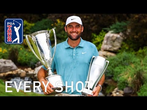 Every shot from Scottie Scheffler’s 18th win | BMW Championship | 2025