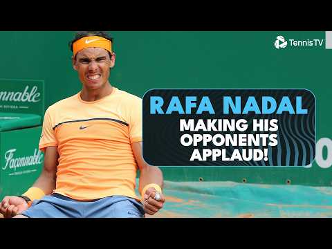 20 Rafael Nadal Shots So Good, The Opponent Had To Applaud 👏
