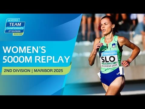 Women's 5000m Replay | Maribor 2025