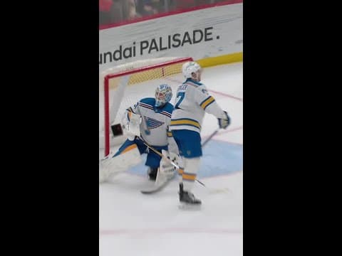 Simon Nemec with a Spectacular Short Goal vs. St. Louis Blues