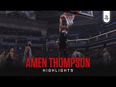 Amen Thompson (31 points) Highlights vs. Sacramento Kings