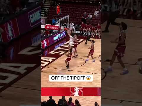 Starting the game with a bang 😤 #floridastate #collegebasketball #accbasketball #basketball