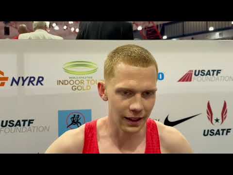 Ben Pattinson Reveals Indoor Track Schedule For 2026 After Third Place In Millrose Games 800m
