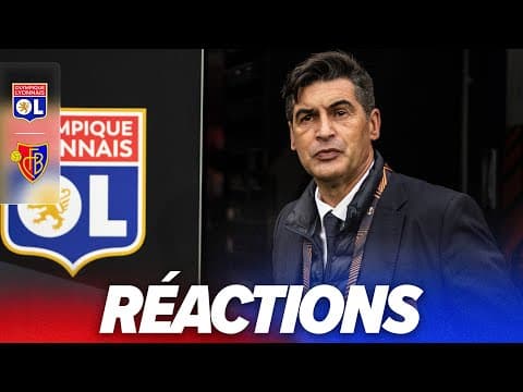 Paulo Fonseca après OL - FC Bâle : "Important de gagner et de ne pas encaisser de but"
