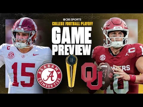 No. 9 Alabama vs No. 8 Oklahoma Preview: Damien Harris breaks down keys to the game | CFP Round 1