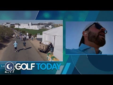 Run, Lav, run! Lavner's Running of the Bros to 16 at Scottsdale | Golf Channel