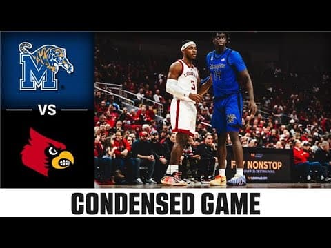 Memphis vs. Louisville Condensed Game | 2025-26 ACC Men's Basketball