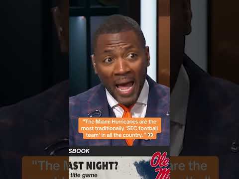 Ryan Clark on the Miami Hurricanes' win over Ole Miss 👏