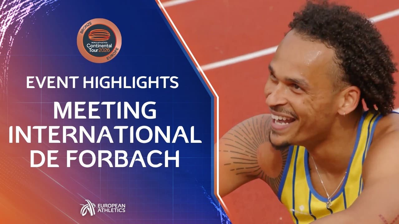 Sprint stars shine in Forbach ⚡ | Meeting International de Forbach 2026 Highlights