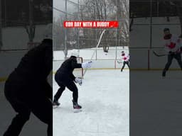 ODR with a good buddy is unbeatable 🤝 #hockey #pavelbarber #friends