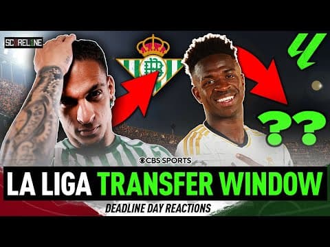 CONFIRMED: Antony to Real Betis | Vini Jr's future at Madrid | La Liga Winners & Losers | Scoreline