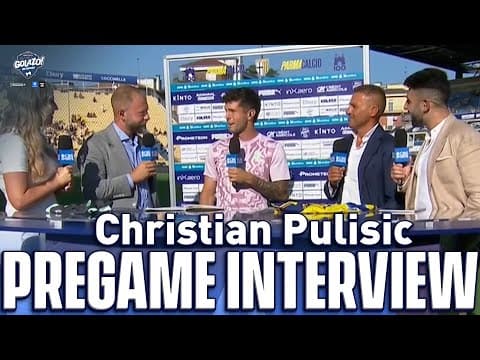 Christian Pulisic joins the Serie A crew ahead of match against Parma | CBS Sports Golazo