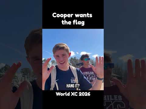 Cooper Lutkenhaus wants the LetsRun flag at World XC 🚩