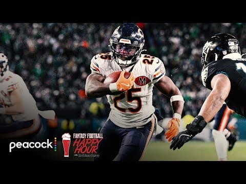 Kyle Monangai holds fantasy value in Bears' offense | Fantasy Football Happy Hour | NFL on NBC