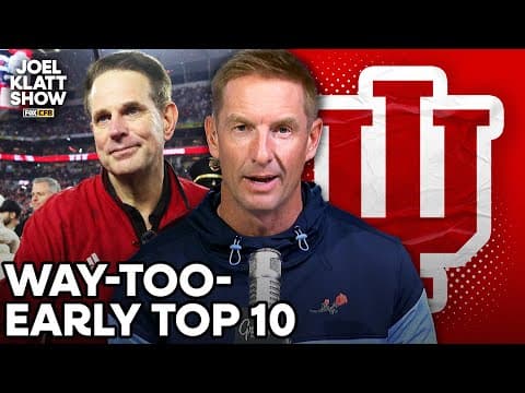 Michigan, Indiana and Oregon in Joel Klatt's way-too-early top 10 🔥 Joel Klatt Show