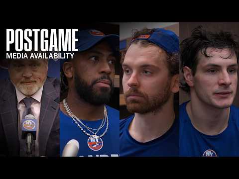 New York Islanders Postgame Availability | NYI 9 vs NJD 0