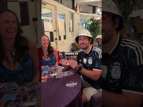 Nico Cantor visits a tarot card reader to predict the World Cup 🔮