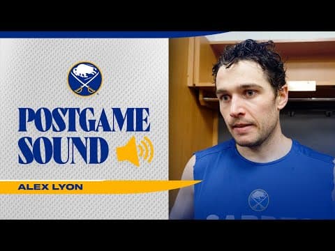"Got The Job Done" | Alex Lyon After 5-3 Win Over Florida Panthers | Buffalo Sabres